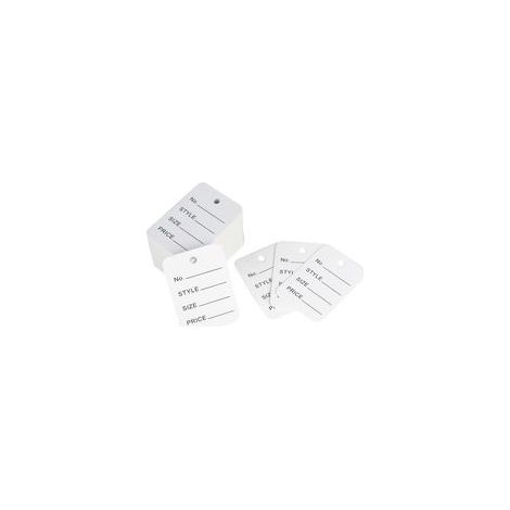 (Blanc 35mmx50mm) 1000PCS Étiquettes de Prix Étiquettes de Magasin pour Vêtements,  Étiquettes de Marquage