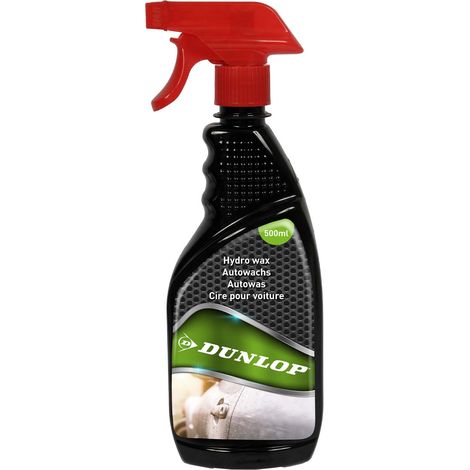 Hydro Wax Cire Auto 500ml DUNLOP - Protection & Brillance Longue Durée, Application Facile, Entretien Quotidien Carrosserie