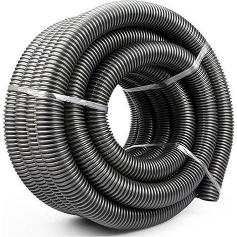 1 Tuyau Flexible 40mm Diamètre Intérieur 48mm Extérieur 6M EVA Gris Universel Aspirateur Industrie (1/4)