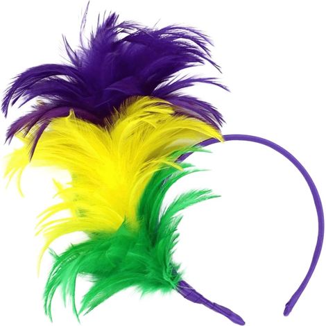 Fasce per capelli a tema carnevalesco, fasce colorate per costumi (1/5)