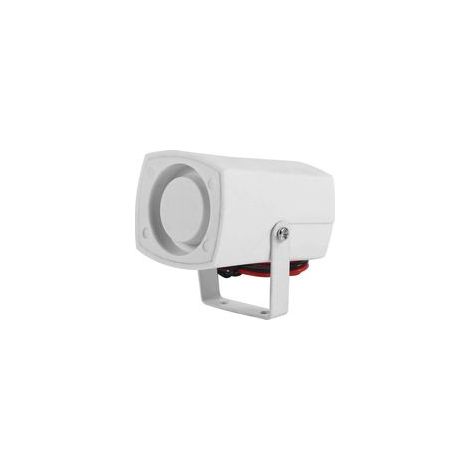 Mini sirène filaire 110 dB 12V, haut-parleur d'alarme pour maison, bureau, garage – (1/4)