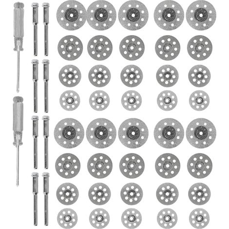 50-teiliges Trennscheiben-Set mit Schraubendreher für Glas, Keramik und Porzellanfliesen (1/5)