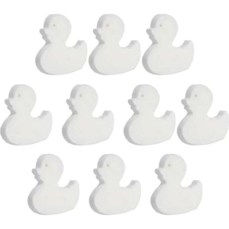 Éponge filtrante blanche pour piscine, spa, filtre d'absorption d'huile, éponge de canard, saleté, absorption d'huile, mer (1/5)