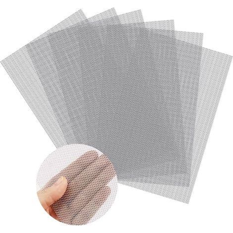 Grillage rigide en acier inoxydable 304 – Lot de 6 pièces 20 x 30 cm – Maille fine 1mm pour barrière anti-rongeurs et débris (1/5)