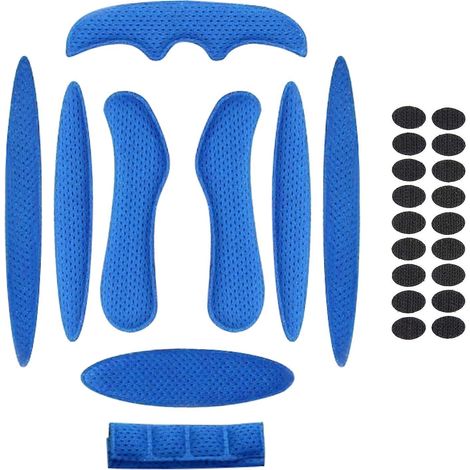 Casque universel mousse de remplacement éponge doublure bleue