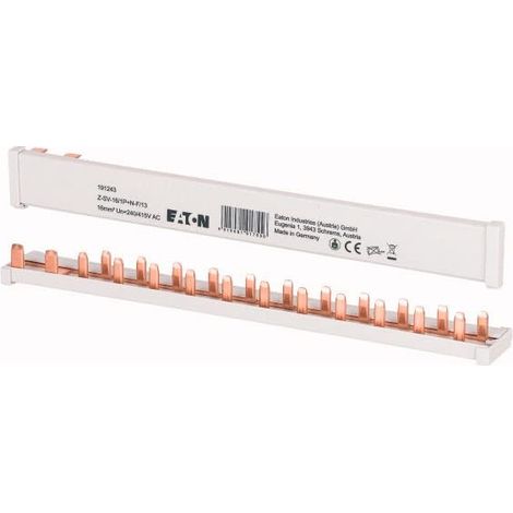 Peigne horizontal 1P+N 16A 13 modules