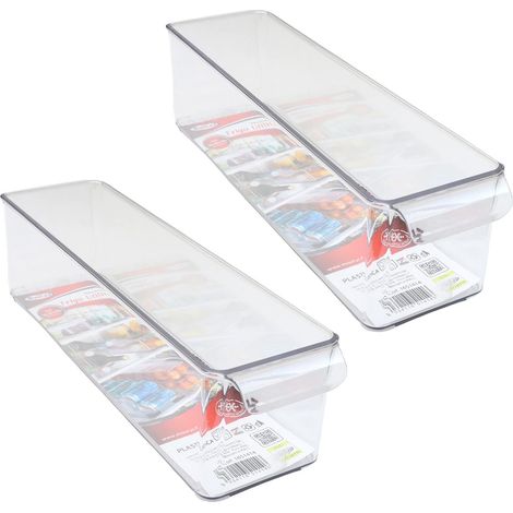 KIT SET 2 PZ MAURY'S VASCHETTA CONTENITORE PER FRIGORIFERO 36 X 10 X H9 CM (1/5)