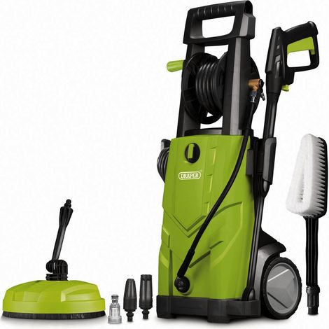 Draper PW2200 230V 165Bar High Power Pressure Jet Washer Patio Cleaner Car Path 03095
