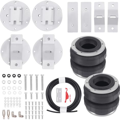 Muelle neumático auxiliar, de poliuretano de alta resistencia, con altura ajustable de 2,5 a 5 cm, compatible con Sprinter 2010-2021, mejora la capacidad de carga y se instala fácilmente con tornillos (1/5)