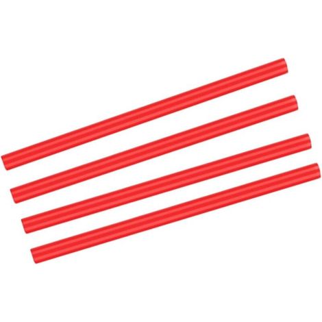 Bardusch-Tuyaux silicone antidérapants pieds réchaud, lot 4 rouges, accessoires camping outdoor. (1/5)