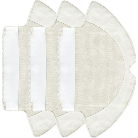 Juego de 3 mopas lavables para la aspiradora Tefal Rowenta X-plorer Series 75 RG7687 - Accesorios para aspiradoras (1/3)