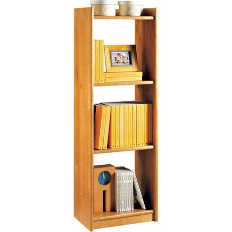 Estantería modelo Altea en acabado madera maciza de pino color miel 120 cm(alto)40 cm(ancho)28 cm(largo) (1/2)