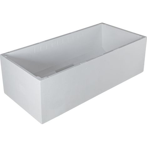 Support de baignoire en mousse dure pour baignoire Davo 1900 x 900 mm