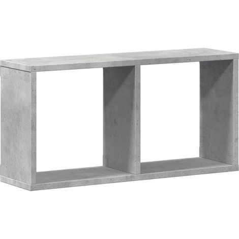Maison Exclusive - Mobile a Parete 60x16x30 cm Grigio Cemento in Legno Multistrato