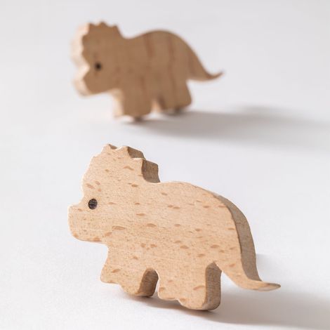 Set di 2 pomelli in legno di faggio Seras Kids SKLUM            