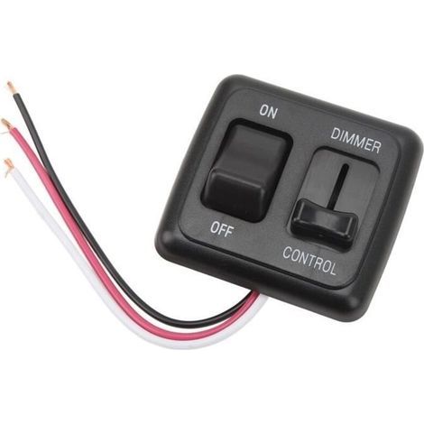 Variateur 12V - Compatible LED et halogène - Installation facile - Compact (1/4)