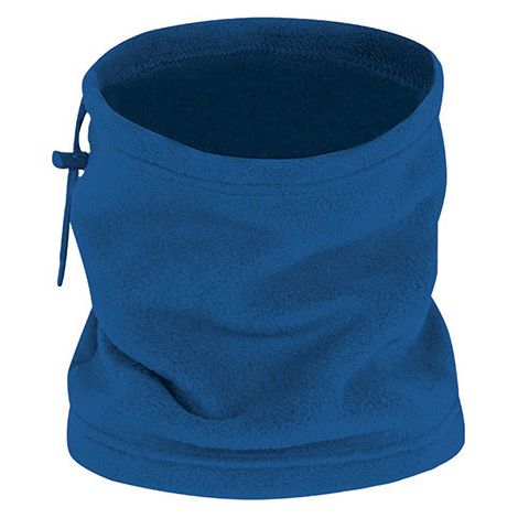 Braga de cuello y gorro polar con cordón regulador y freno, en varios colores, de tejido polar y anti-pilling ALPINE  Azul royal
