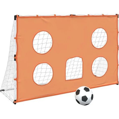But de football pour enfants, avec tapis cible et ballon de football