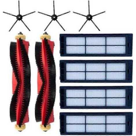 Accessoires de rechange : brosses principales à rouleau, filtre HEPA pour Roborock S5 MAX S6 MaxV Pure