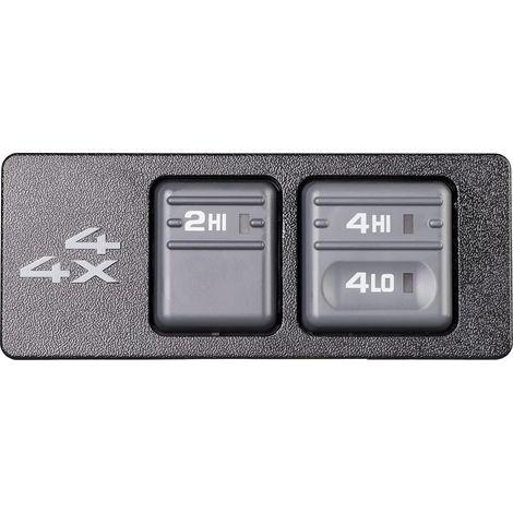 GROOFOO Interrupteur 4WD,Interrupteur sélecteur 4 roues motrices,Convient à Chevrolet K1500 K2500 Suburban Tahoe,GMC K1500 K2500 Yukon,Replacement 15969707 19168766 (1/5)