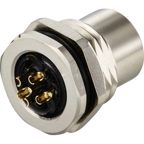 TRU COMPONENTS TC-12833208 Sensor/Aktor Einbaubuchse M12 Buchse, Einbau  Polzahl Sensoren: 5 1 St. (1/3)
