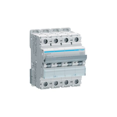 Interruttore Automatico 4P 20A 10 Ka C4M ( Hager Cod. Ncn420A )