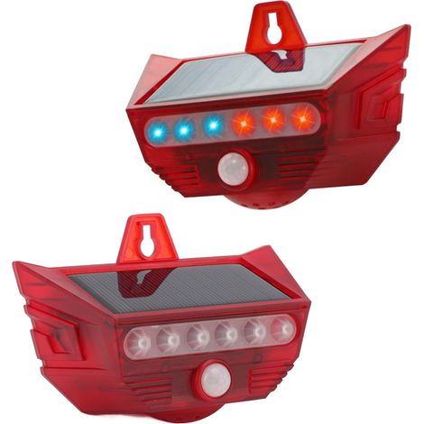 Alarme solaire, antivol, dissuasion d'intrusion, alarme extérieure télécommandée avec capteur de présence humaine. (1/5)