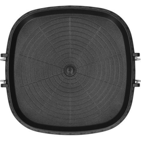 Plaque de cuisson BBQ carrée antiadhésive, plateau de grill, lèchefrite, accessoires de cuisine extérieur (1/5)