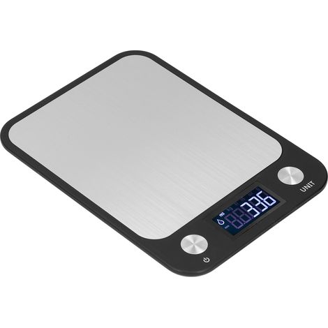 Balance alimentaire miniature en acier inoxydable avec affichage numérique, outil de pesage électronique, capacité de charge de 10 000 g (1/5)