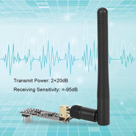 Module sans fil NRF24L01+ Amplificateur de puissance LNA Accessoire électrique portée 1100 mètres (1/5)
