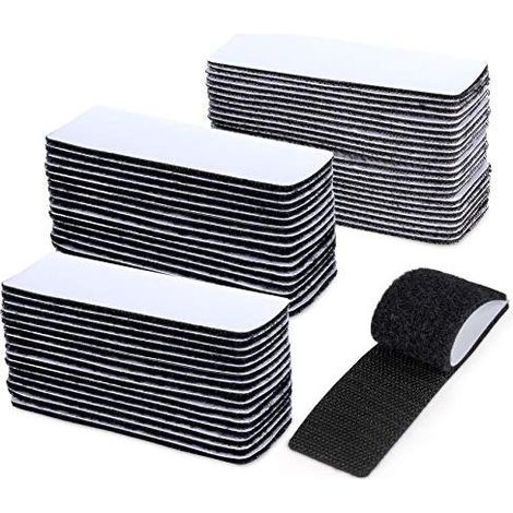 Bandes adhésives double face ultra-résistantes, 30 paires pour la fixation de cadres photo, Velcro industriel ultra-résistant pour diverses utilisations (1/5)