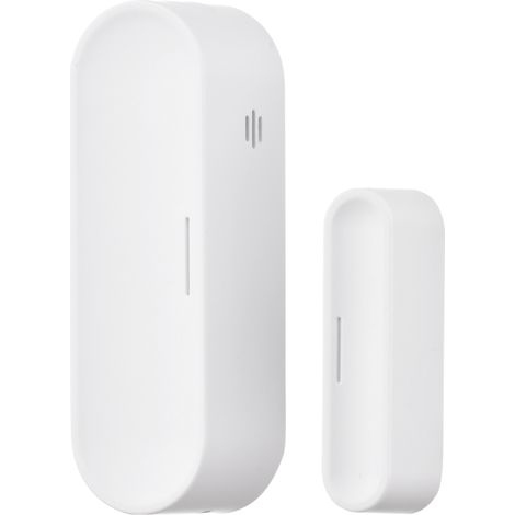 Sensor inteligente WiFi para puertas y ventanas con notificaciones push y aplicación para smartphone. Compatible con Google Assistant, IFTTT y Tuya Smart Life. (1/5)