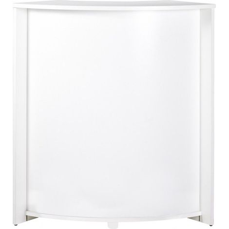 Comptoir de bar blanc Snack 96cm