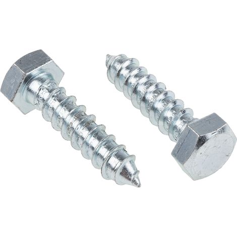 Vis tire-fond, 12mm x 50mm, en Acier ( Prix pour Sachet de 10 ) (1/2)