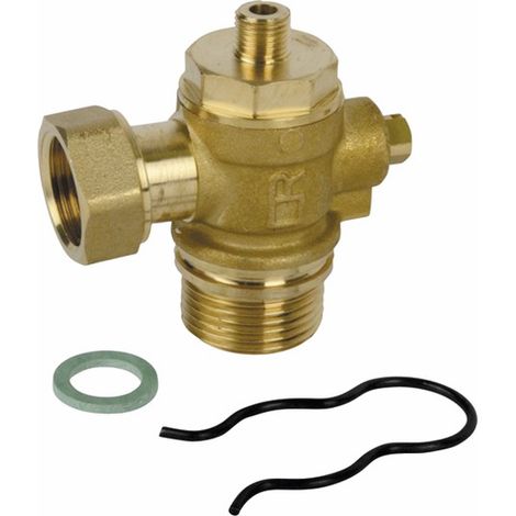 Rubinetto efs 3/4"-1/2" x m10 + guarnizione