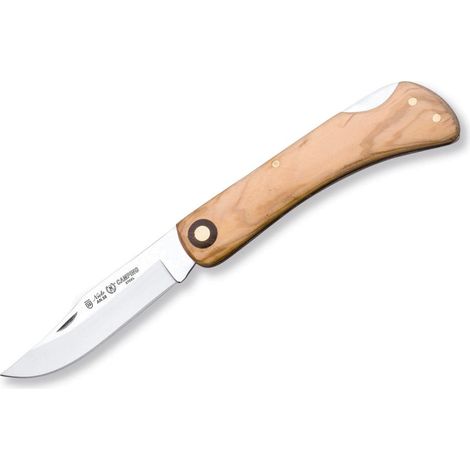 Navaja Camping 396 Miguel Nieto de 17 cms, con hoja de acero de 7,5 cms y mango de Madera natural de olivo