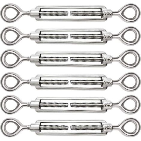 tendeurs M5 réglables en acier inoxydable 304 avec illet pour tendeur de cable, accessoires pour tendeur de cable en acier. (1/5)