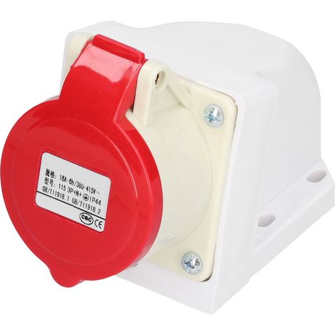 ZNG-115 Industriesteckdose, robust, einfach zu installieren, Industriestecker für Industrie und Landwirtschaft (1/5)