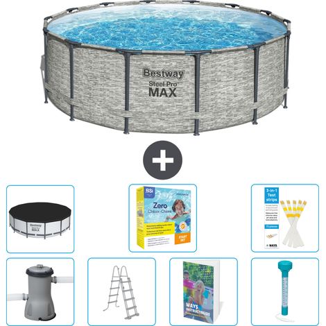 Bestway Steel Pro MAX Rund - 427x122 cm - 8-teilig S532