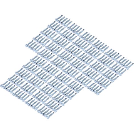 250 vis autoperceuses en acier au carbone zingué pour la fixation de tôles, tête hexagonale M4,2 x 25 (1/5)