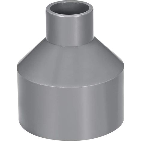 Réducteur de Tuyau PVC DWV Hub 40 Gris 25mm x 63mm Douille (1/3)