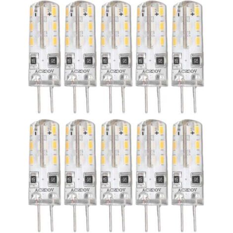 G4 LED Filament Bulbs, 1.5W AC220V Warm White 3000K LED Filament Bulbs for Camper Van