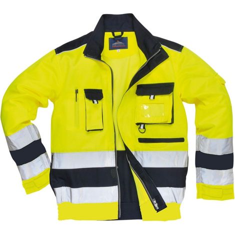 Blouson Hv Lille Couleur : Jaune/marine Taille Xxxl - Portwest (1/2)