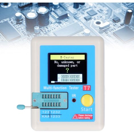 LCR-T7 Hochgeschwindigkeits-Transistortester mit Farbgrafikdisplay (1/5)