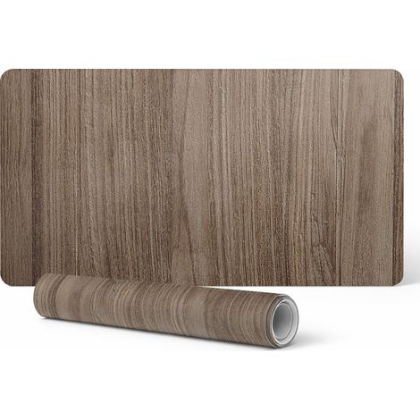 Alfombrilla protectora antideslizante para escritorio con estampado de vetas de madera, 100 x 50 cm.