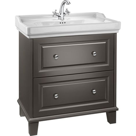 Mueble + lavabo CARMEN - ROCA  Color: Café (1/2)