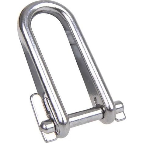 Manille longue A4 inox 6mm (1/3)