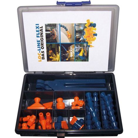 Juego de tubos flexibles para líquido refrigerante 1/2'' Flexi Box, 27 unidades