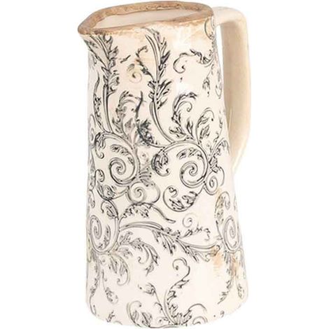 Vase pichet céramique vintage 16x11x20cm
