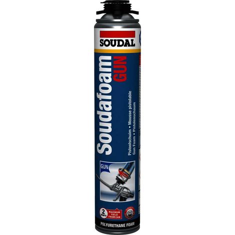 Mousse colle SOUDAL Soudafoam Gun 750 ml